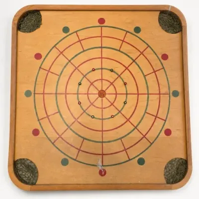 Wooden Carrom Game Board