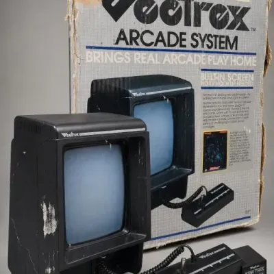 Vectrex Arcade System With Box and Controller