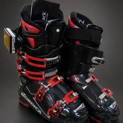 Nordica X Pro Black and Red Ski Boots