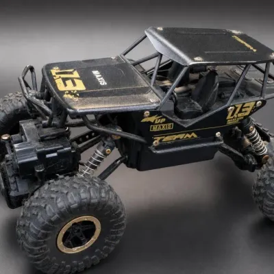 Black Team 4WD RC Rock Crawler Truck