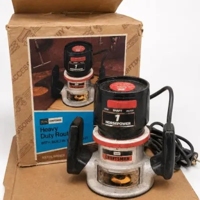 Craftsman 7 Horsepower Heavy Duty Router With Box