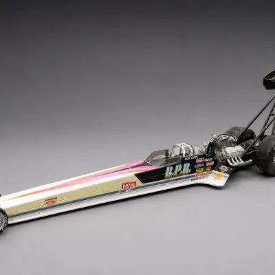 B.R.P. Dragster Model Car