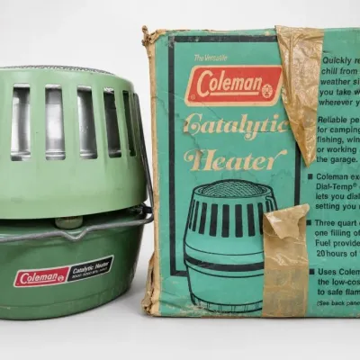 Coleman Catalytic Heater With Original Box