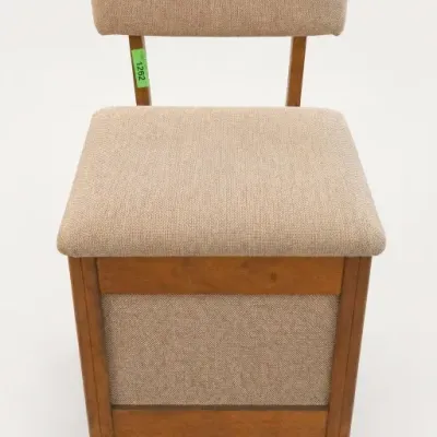 Upholstered Wood Vanity Bench