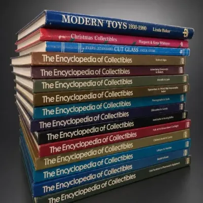 Encyclopedia of Collectibles and Reference Book Lot