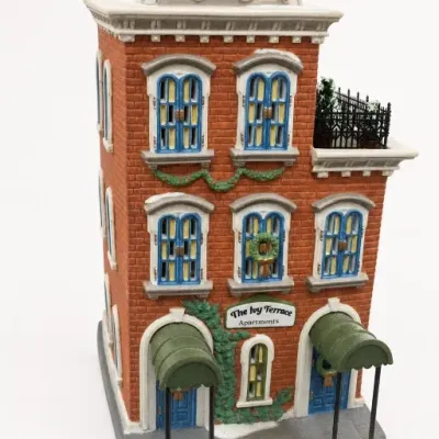 The Ivy Terrace Apartments Ceramic Building Decor