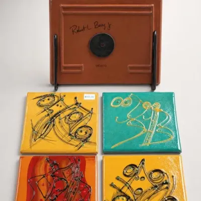 Robert Berry Jr. Mexico Abstract Ceramic Tile Group