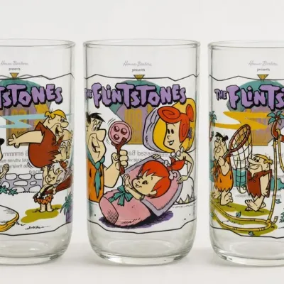 Sale Photo Thumbnail #158: The Flintstones Character Glasses Group