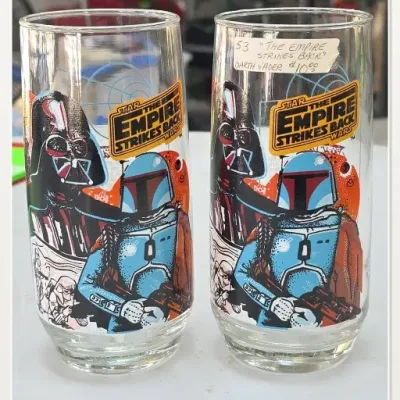 Sale Photo Thumbnail #133: Pair Star Wars Empire Strikes Back Glasses