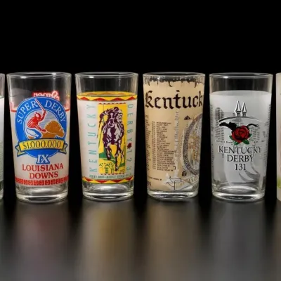 Sale Photo Thumbnail #152: Kentucky Derby and Super Derby Glasses Group