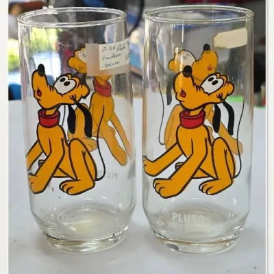 Sale Photo Thumbnail #74: Pair of Pluto Character Glasses