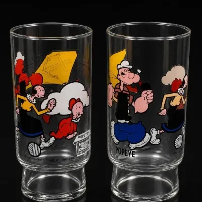 Sale Photo Thumbnail #375: Pair Of Popeye Character Glasses
