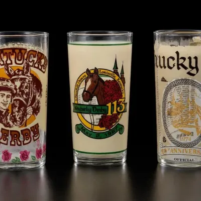 Sale Photo Thumbnail #23: Kentucky Derby Glasses Group