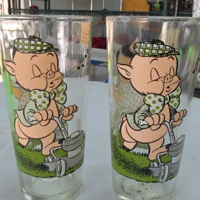 Sale Photo Thumbnail #175: Pair of Three Little Pigs Cartoon Glasses