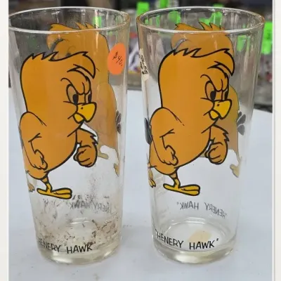 Sale Photo Thumbnail #166: Pair of Henery Hawk Character Glasses