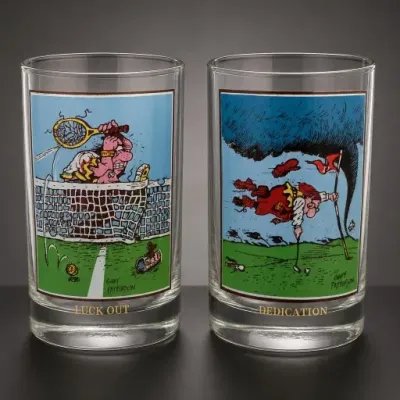 Sale Photo Thumbnail #242: Pair of Cartoon Soccer Theme Glasses