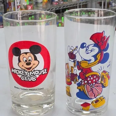 Sale Photo Thumbnail #385: Walt Disney Productions Mickey Mouse Club and Minnie Mouse Glasses