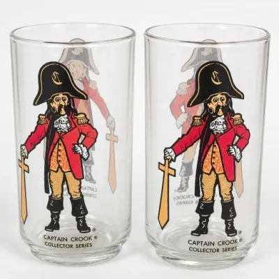Sale Photo Thumbnail #390: Pair Captain Crook Collector Series Glasses