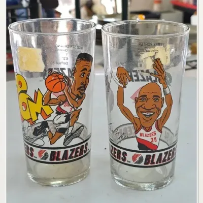 Sale Photo Thumbnail #22: Portland Trail Blazers Cartoon Glasses Pair