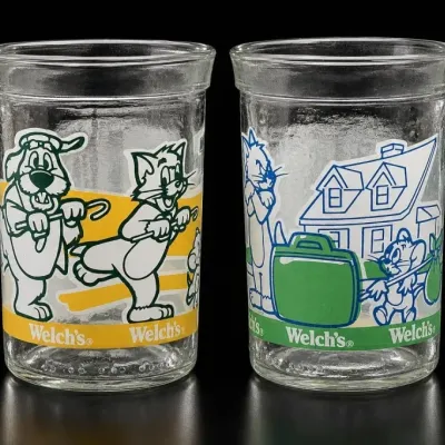 Sale Photo Thumbnail #55: Pair of Welch’s Cartoon Character Glasses