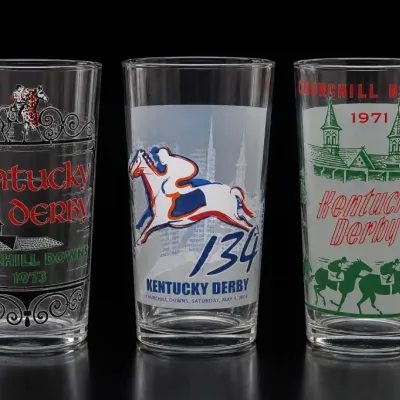 Sale Photo Thumbnail #122: Kentucky Derby Glasses Assortment