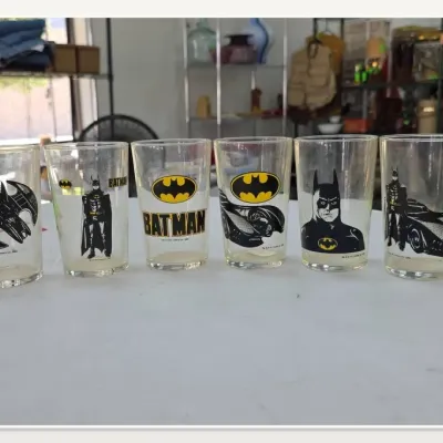 Sale Photo Thumbnail #94: Batman Themed Glass Shot Glass Set