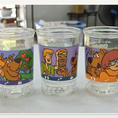 Sale Photo Thumbnail #58: Scooby-Doo Character Glass Tumbler Trio