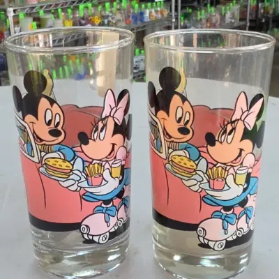 Sale Photo Thumbnail #381: Pair of Mickey and Minnie Mouse Glasses