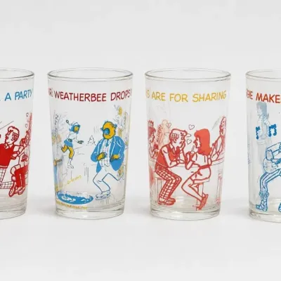 Sale Photo Thumbnail #11: Archie Comics Character Glass Tumbler Set