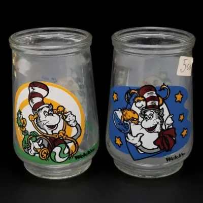 Sale Photo Thumbnail #188: Pair of Welch’s Cat in the Hat Glasses