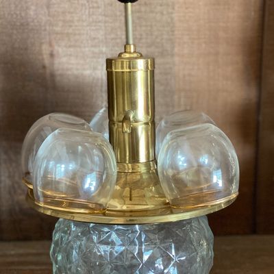 MCM Mad Men Vintage PARK SHERMAN CO. 1960s MCM pump Decanter with Matching Whiskey Snifter 