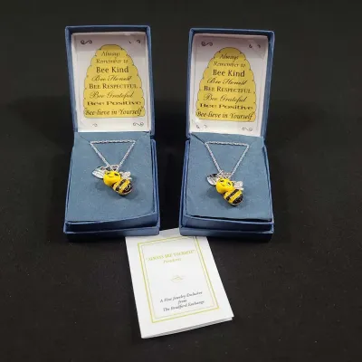 The Bradford Exchange "Always Bee Yourself" Pendant Necklaces