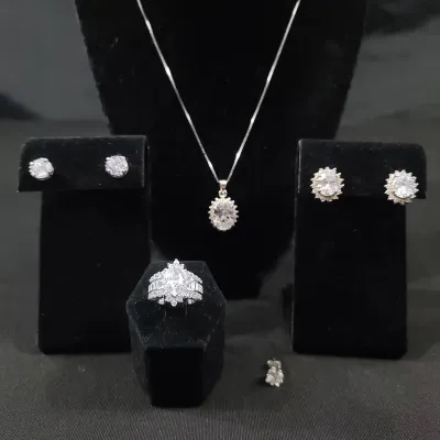 Sterling Sparkly Jewelry 