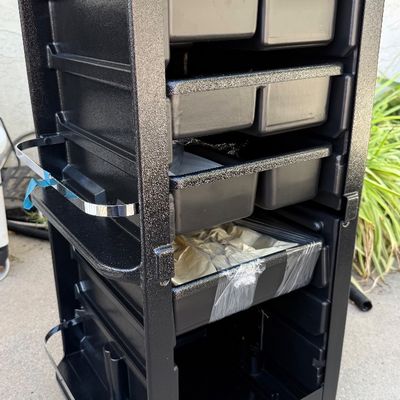 Sale Photo Thumbnail #57: New in box Cosmetology cart