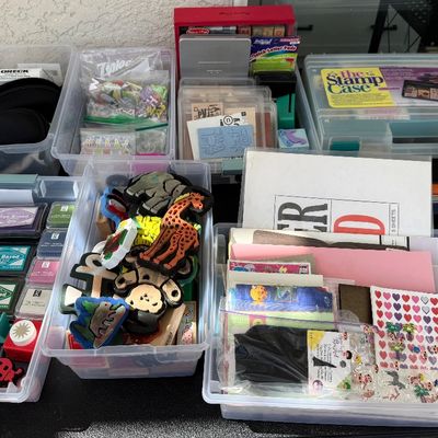 Sale Photo Thumbnail #60: Assorted craft supplies
