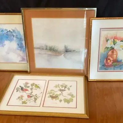 Dale Thompson Bird Prints & Framed Watercolors Collection