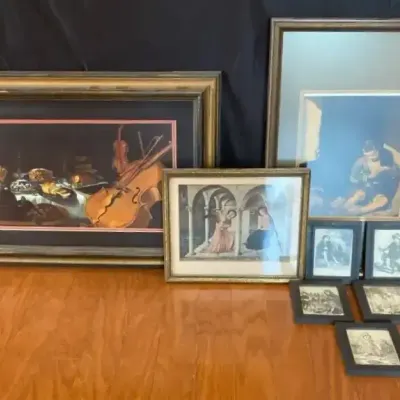 Old World Framed Art Collection