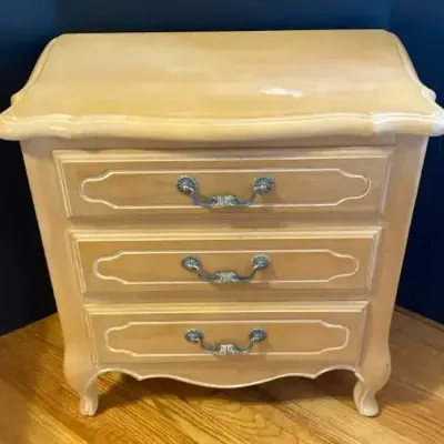 Ethan Allen Three-Drawer Nightstand
