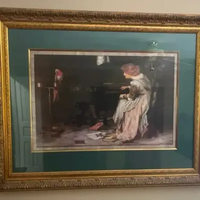 Large Framed Sydney Muschamp Print