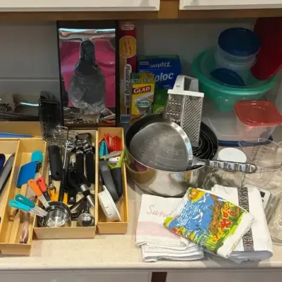 Kitchen Utensils, Storage & Marble Lazy Susan Collection