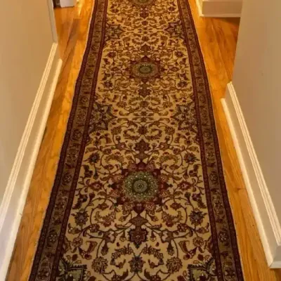 Persian-Style Hall Runner Rug