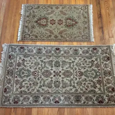 Pair of Wool Accent Rugs