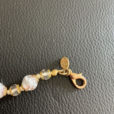 Sale Photo Thumbnail #139: Vintage Murano Glass Bracelet made in Italy Marked 
Please see attached pictures