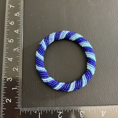Sale Photo Thumbnail #195: Nice Beaded Fashion Bracelet 
Please see attached pictures