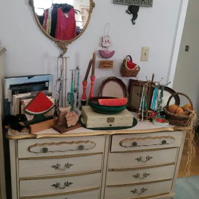 Sale Photo Thumbnail #41: French provincial dresser