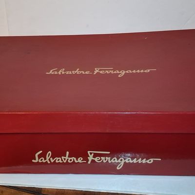 Sale Photo Thumbnail #173: Salvatore Ferragamo Brown Leather Riding Boots