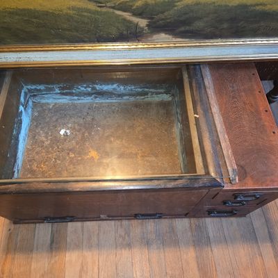 Sale Photo Thumbnail #94: Japanese Hibachi Plant Display Chest