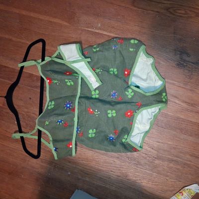 Sale Photo Thumbnail #857: Vintage 1970s Floral Print Diaper Cover