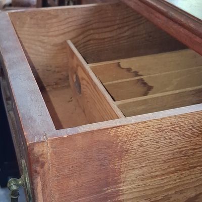 Mission Oak Sideboard or Buffet 15"x59"x46"