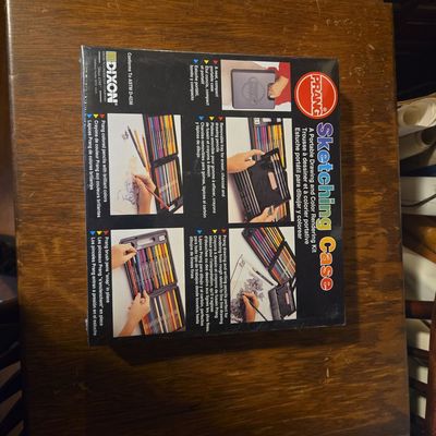 Sale Photo Thumbnail #944: Prang Sketching Case Drawing and Color Rendering Kit